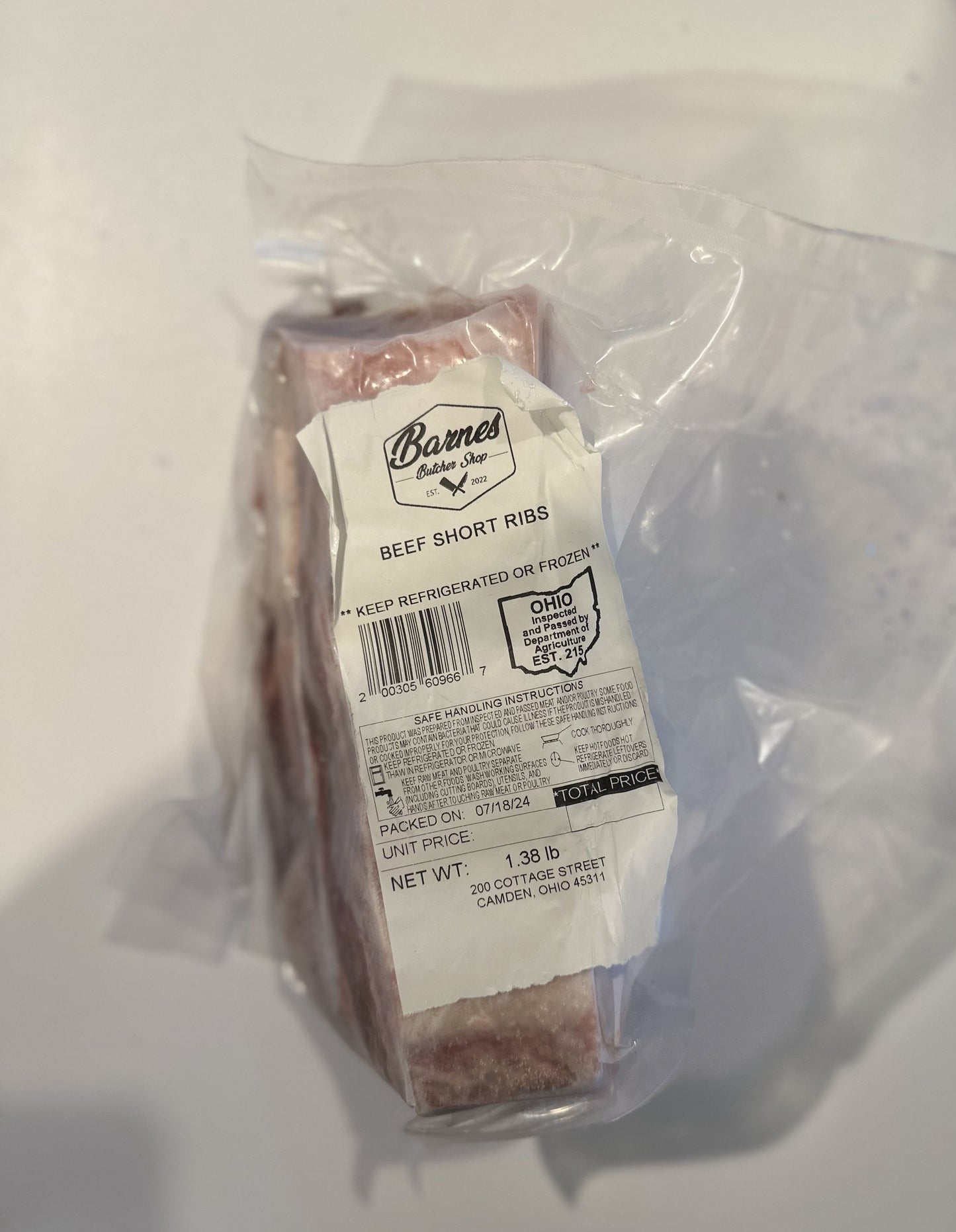 Beef Short Ribs