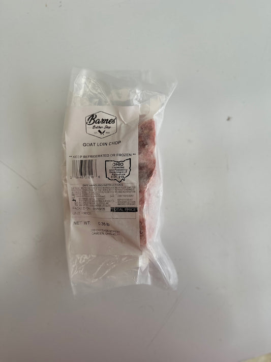 Goat Loin Chop