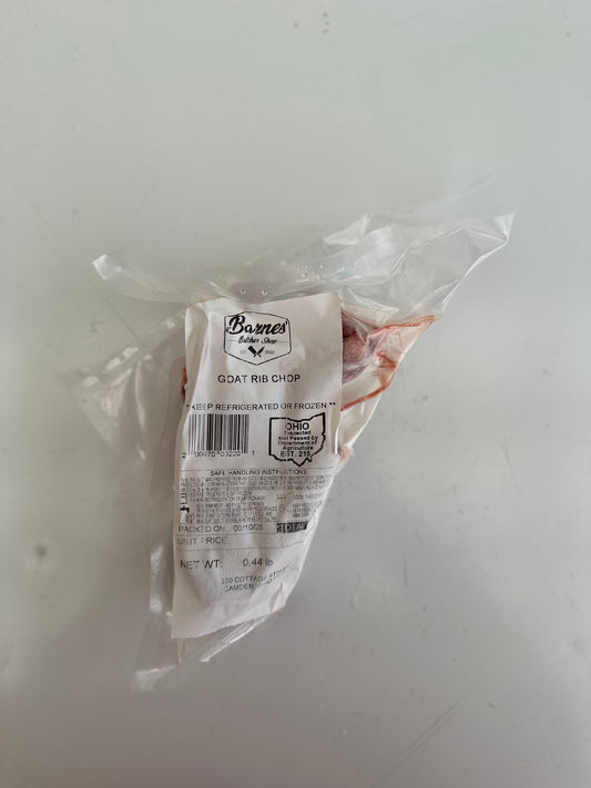 Goat Rib Chop